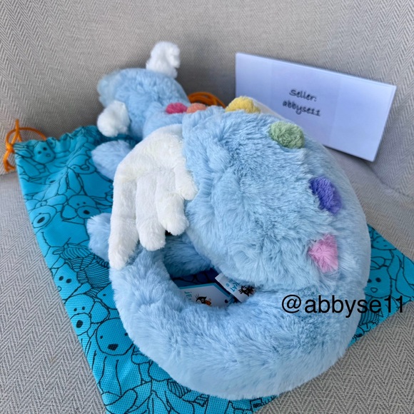 Jellycat Large Sky Dragon Plush Toy NWT Authentic With Dust Bag SKY2DD - Picture 3 of 5